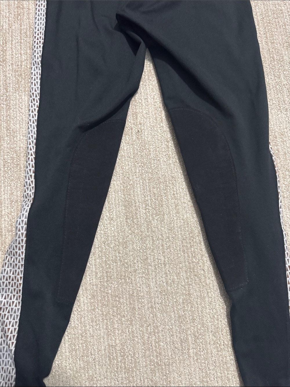 Kerrits Woman's S Black Free Style Knee Patch Riding Pants Equestrian Breeches - Picture 10 of 10